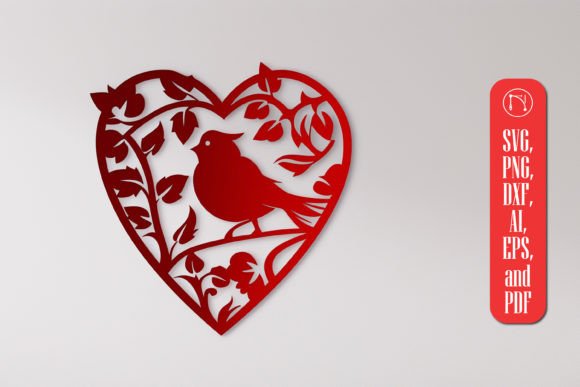 Bird in Heart Wall Decor Laser Cut SVG: A Practical Guide for Creators