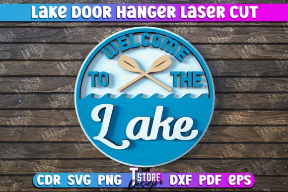 Bringing the Lakeside Vibe Home with a Rustic CNC Door Hanger