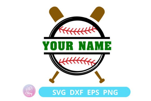 Customize Your Game with Baseball Name SVG, Baseball SVG, and PNG Designs