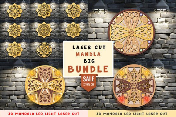 Evaluating the 3D Mandala Laser Cut SVG Bundle for Precision Crafting
