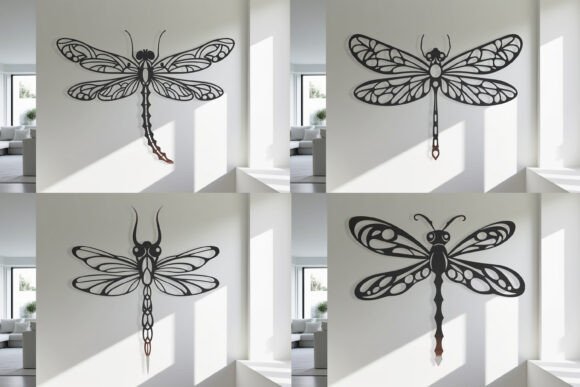 Evaluating the Laser Cut Dragonfly Wall Art SVG Bundle for Precision Crafting
