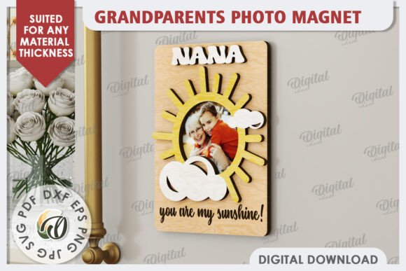 Mastering the Grandparents Photo Magnet Laser Cut: A Guide to Digital Design Success