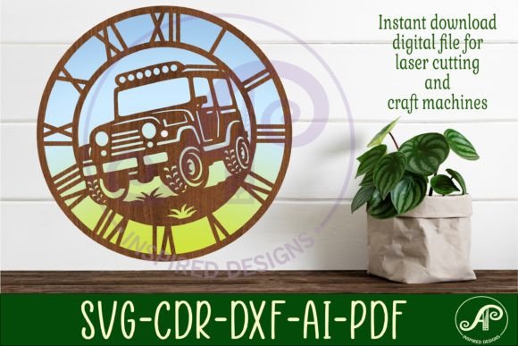 Off Road Vehicle Wall Clock Laser Cut: A Practical Guide for Makers