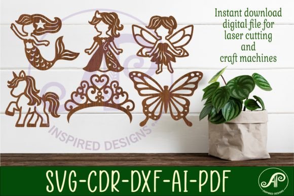 Transforming Spaces with Girls Room Silhouette Laser Cut Shape Designs