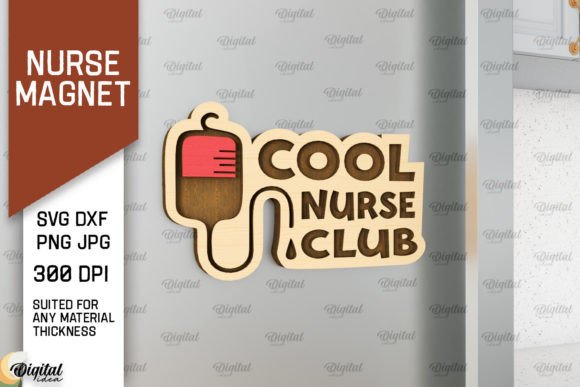 Unlocking Creativity: A Comprehensive Guide to Nurse Wooden Magnet Laser Cut SVG Designs