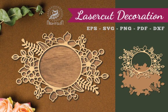 Unlocking Precision: The Ultimate Guide to Flowers Round Laser Cut Decoration 2